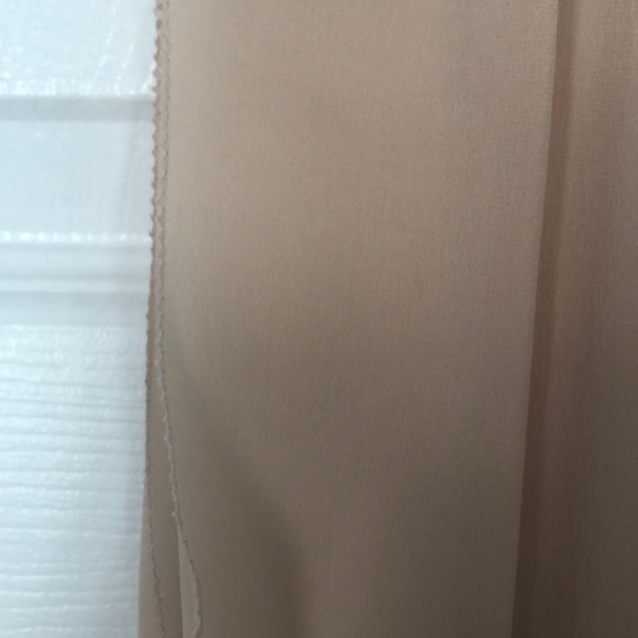 WILFRED FOR ARITZIA NUDE 100% SILK DRESS 6 - Picture 3 of 12